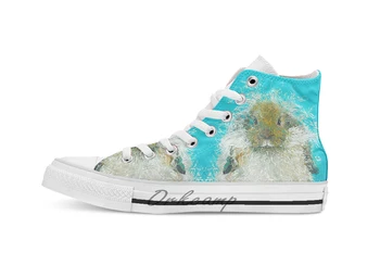 

Hairy Scary Rabbit breathable Casual High Top lace-up Canvas shoes sneakers Drop shipping