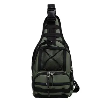 

Unisex Fashion Outdoor Casual Chest Pack Boys Girls Leisure Camping Shoulder Crossbody Bag 2019 New Zipper Money Purse