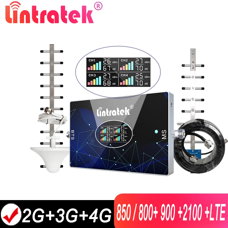 Lintratek New 4-Band 2G 3G 4G Cellular Mobile