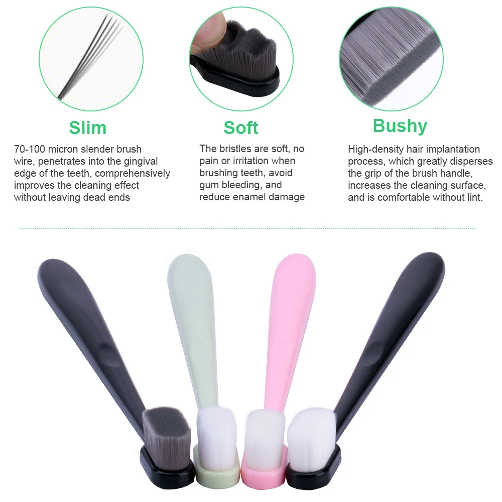 Ultrafine Toothbrushes Soft Bristles Pregnant Women Postpartum Adult Soft Bristles Toothbrush With Holder Portable Oral Care Kit Ultrafine Toothbrushes Soft Bristles Pregnant Women Postpartum Adult Soft Bristles Toothbrush With Holder Portable Oral Care Kit