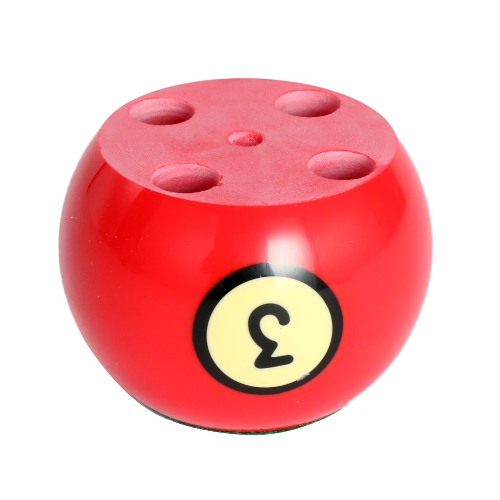 High Quality Resin Billiard Ball Pen Holder Pen Rack Office Supply - Send by Random