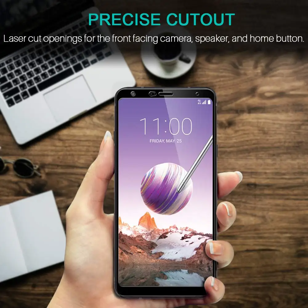 3D полное покрытие экрана протектор чехол для LG Stylo 4 закаленное стекло Q стилус LM