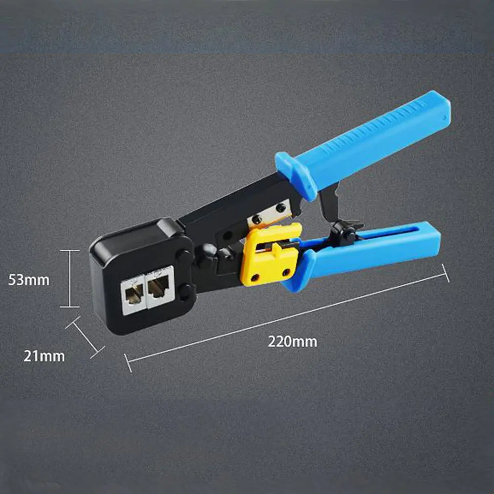 Ручной сетевой инструмент плоскогубцы 6 P/8 P RJ45 обжимной инструмент для кабелей зачистки Зажимные клещи Щипцы Зажим клипер Многофункциональный комплект