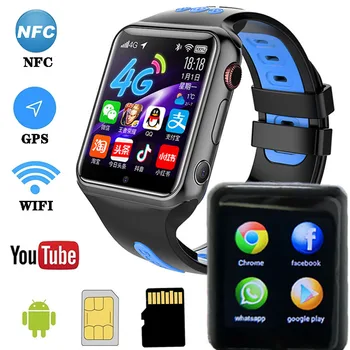 

W5 Android Smart Watch Support Learning Software Download NFC Payment Bluetooth Smart Watch with Camera Gps Watch for Kids