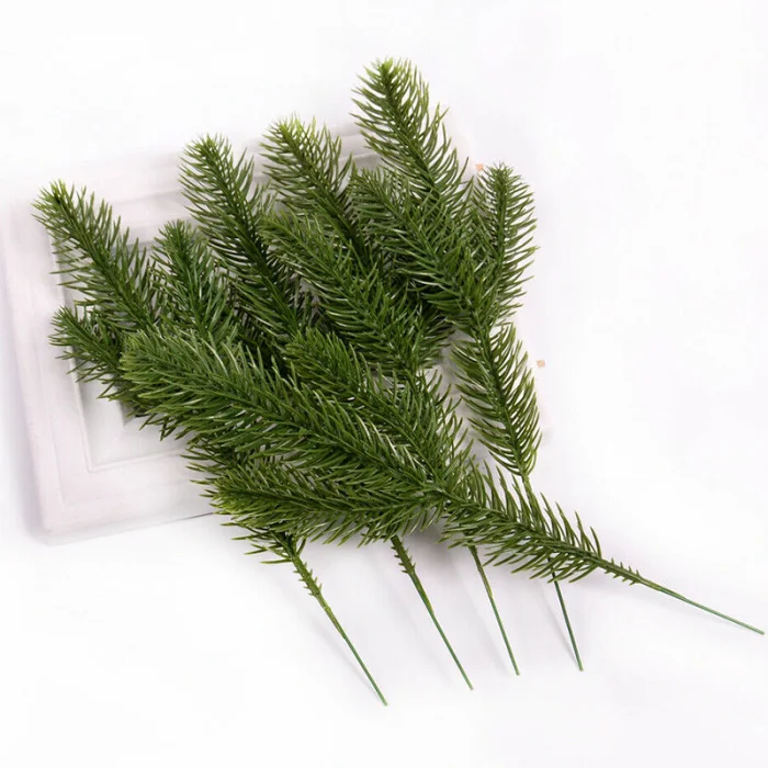 10/30/50 PCS Artificial Pine Branches Christmas Tree Xmas Ornaments Home Decors AN88