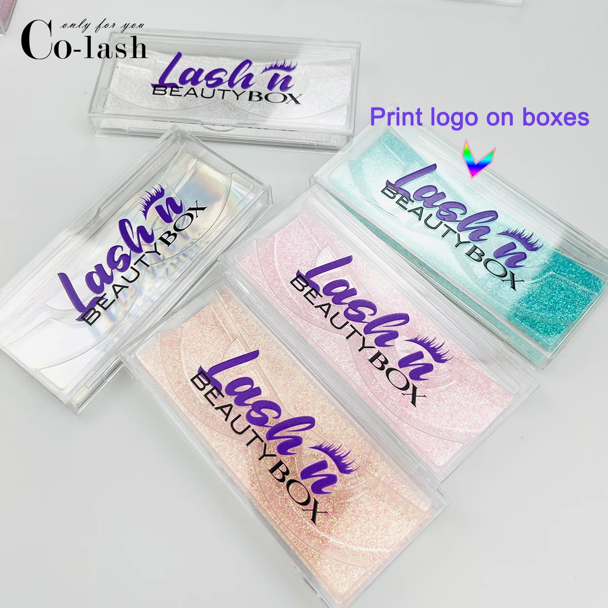 

Оптовая продажа, 3d чехол для ресниц CoLash из норки, коробка для ресниц, упаковка с логотипом под заказ, пластиковый раздвижной ящик, коробка для ресниц под заказ, пустая коробка для ресниц