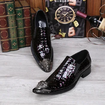 

Zapatilla Shoes Toe Shoes Man Loafer Tenis Cano Alto Cow Leather Shoes Japanese Style Pointed Steel Men Genuine Leather Slip-on