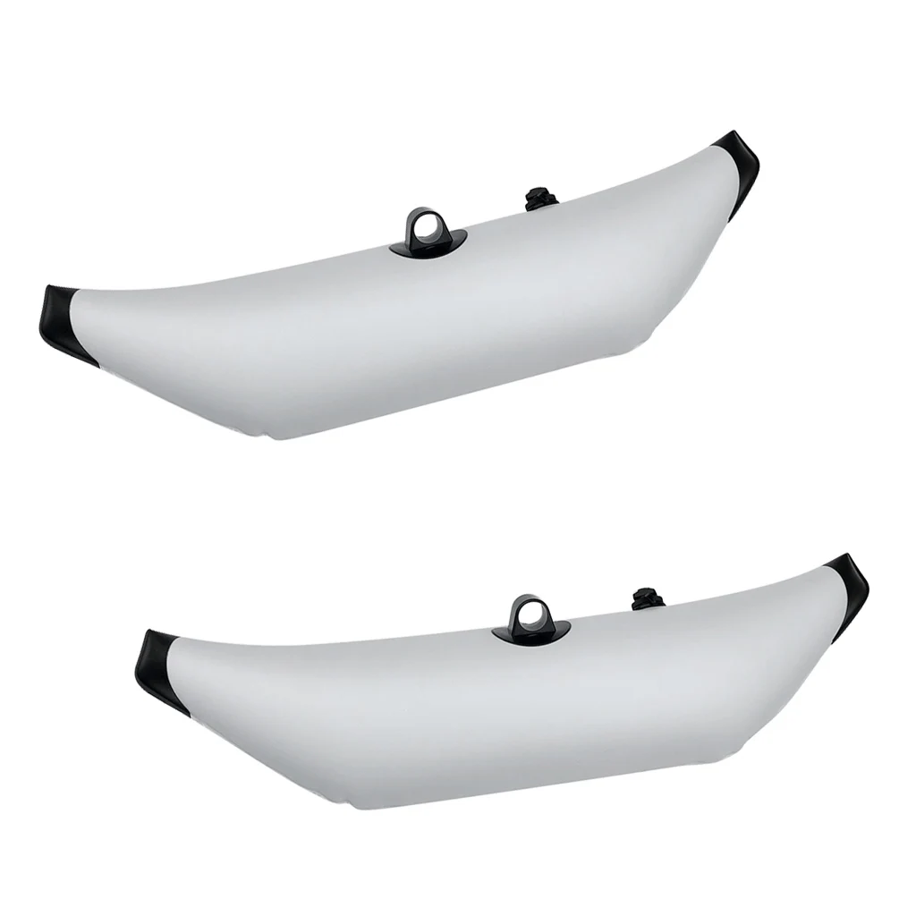 Perfeclan Set 2 PVC Inflatable Kayak Canoe Fishing Standing Outrigger/Stabilizer
