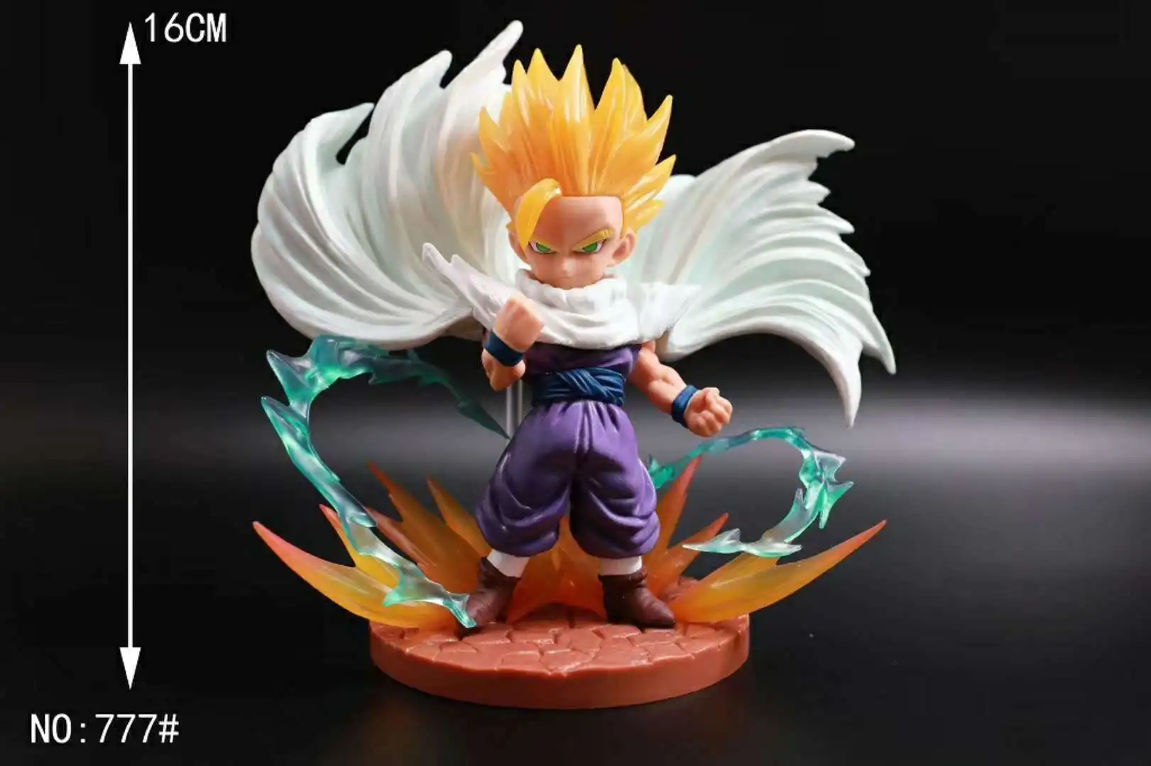 Человек pin аниме игрушка Гараж Комплект взрывоопасный газ Гоку 777# Gohan Sun Wukong в коробке украшение автомобиля