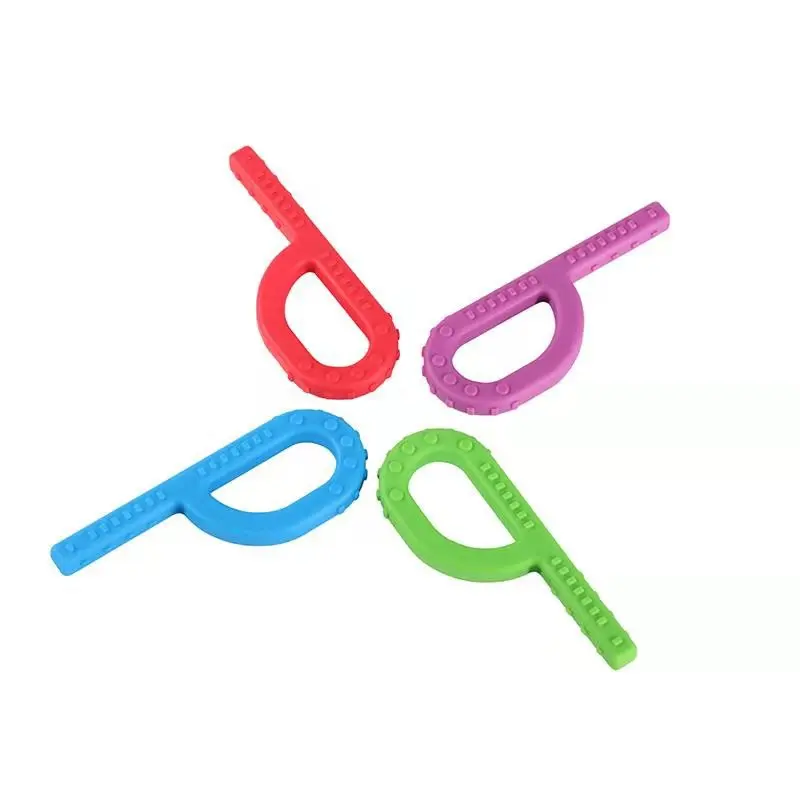Новый детский прорезыватель из силикона P D в форме граббера Детские