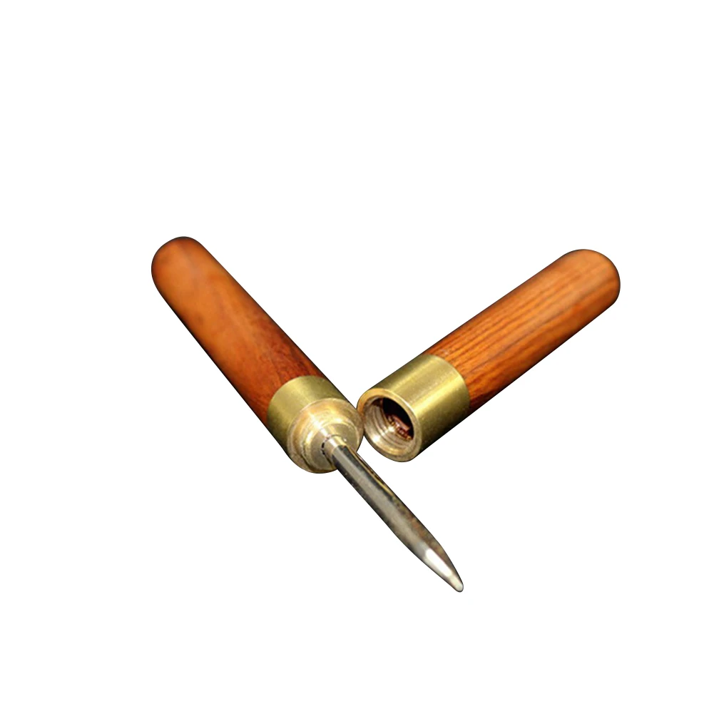 

Accupuncture Portable Sticks Wooden Handle Therapy Home For Moxibustion Multifunction Extender Tool Massage Moxa Roll Awl