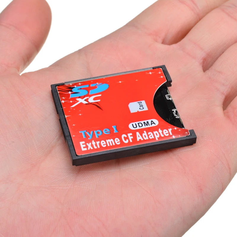 Mayitr 1 шт. с одним слотом для Micro SD/SDXC TF для компактной вспышки CF тип I устройство для чтения карт памяти Писатель адаптер