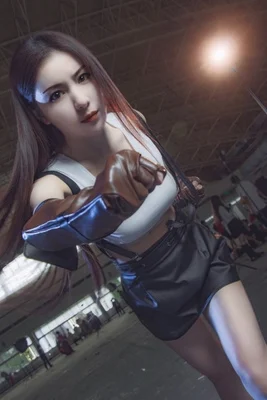 Игра Final Fantasy VII Remake FF7 Tifa Lockhart косплей костюмированный наряд для взрослых нестандартного размера