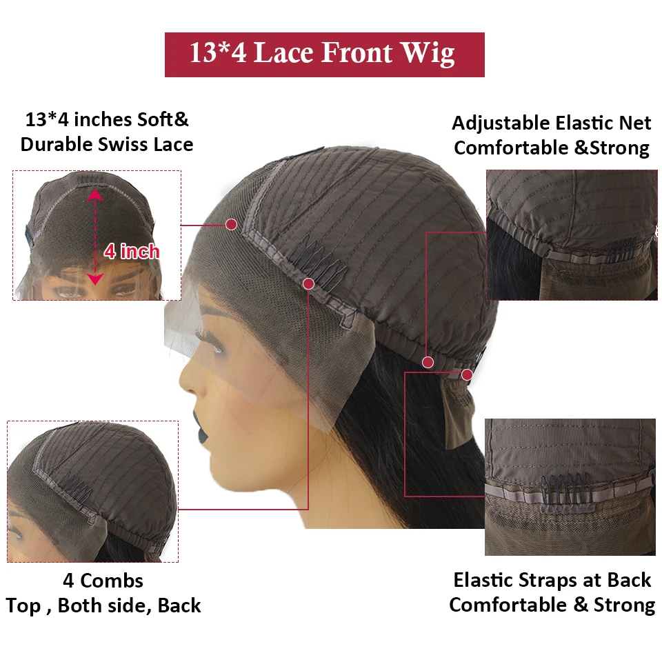 13x4 wig cap