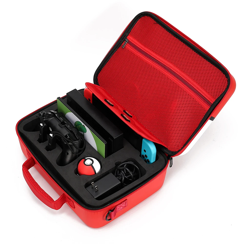 Cena Pokeball przełącznik do nintendo Case akcesoria pokemony Nintendoswitch przechowywanie torebka Nintendos moda gry poke ball plus torba