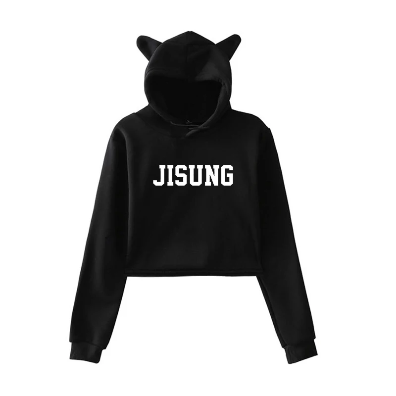 3 Kpop Stray Kids JISUNG MINHO худи Харадзюку толстовки женская розовая толстовка уличная одежда для девочек зимние топы с длинными рукавами - Цвет: 3