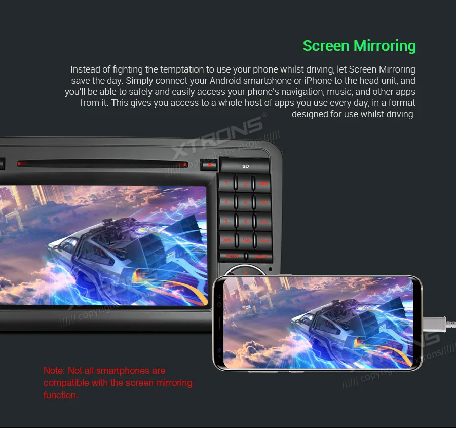 Clearance XTRONS 7"Android 9.0 Octa Core 4GB RAM 64GB ROM Car DVD Player Multimedia GPS System TPMS SWC for Mercedes Benz W164 2005-2012 16