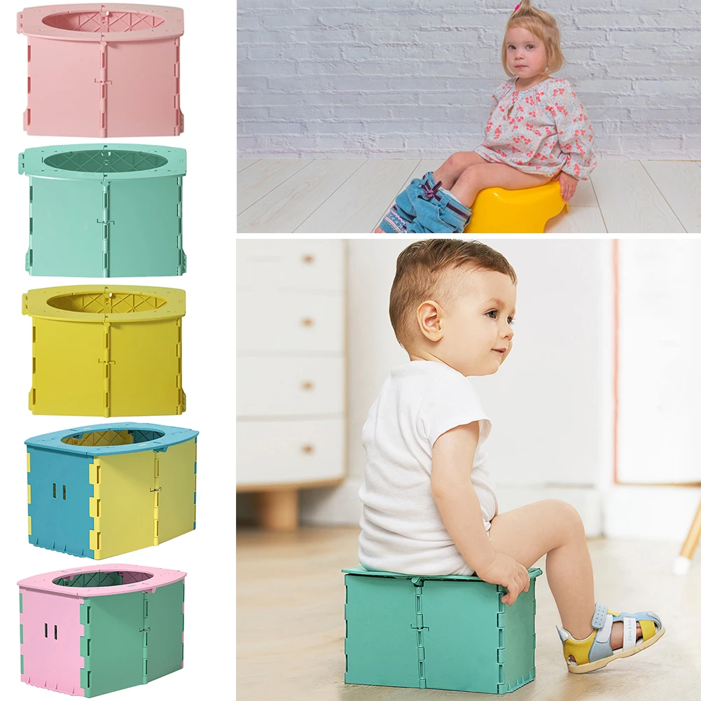 Portátil urinario orinal asiento de entrenamiento niños orinal portátil para viaje de asiento de inodoro diario recipiente para orina coche de entrenamiento Seguridad al aire libre Baño