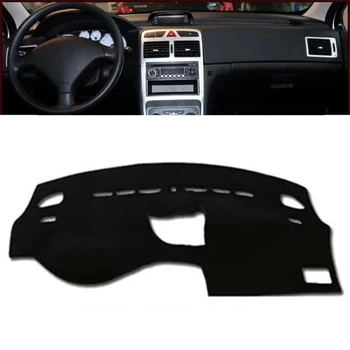 

Sinjayer Car Dashboard Cover Dashmat Pad Inner Auto Carpet Sun Shade Dash Board Cover Fit For PEUGEOT 307 2004 2005 2006 07-2013