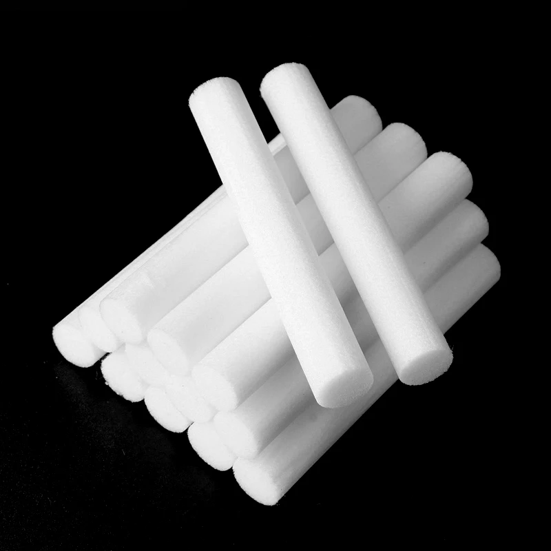 DEKAXI 8mm*130mm Cotton Swab for Air Humidifier for car diffuser Aroma Diffuser Humidifiers Filters Can Be Cut Replace Parts