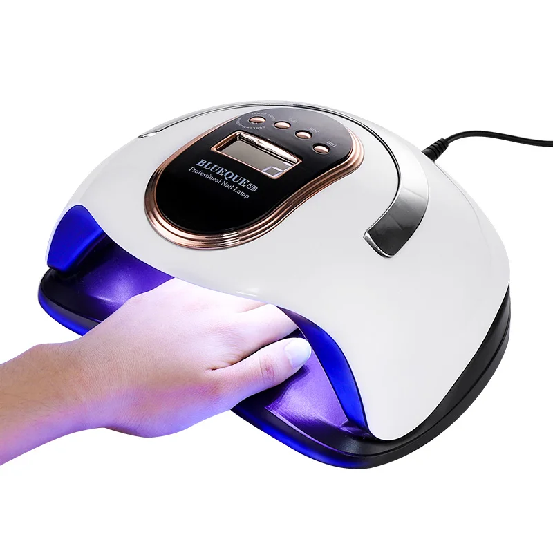 

UV LED Nail Lamp 168W Gel Nail Dryer Professional Curing Lamp for drying nail Automatic Sensor Gel Polish Machine lamp led