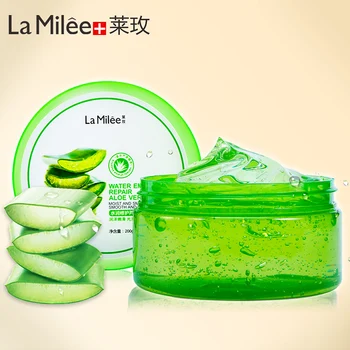 

[ 200g ]LAMILEE Natural aloe vera Smooth Gel Acne Treatment Face Cream for Hydrating Moist Repair After Sun