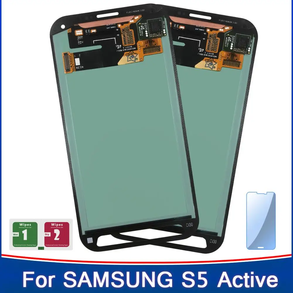

2PCS Super AMOLED S5 LCD For Samsung Galaxy S5 Sport G860 SM-G860 LCD Touch Screen Sensor Panel High Quality Assembly