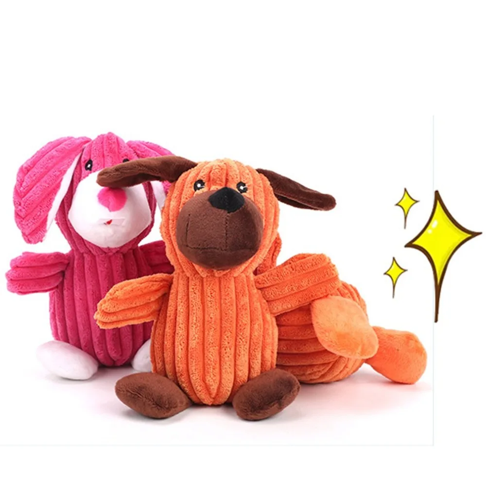 Милая игрушка для собак, кошек, дрессировка, Жевательная игра, скрипучий звук, игрушка, шлифованные зубы, бархатная плюшевая игрушка, интерактивные товары для домашних животных