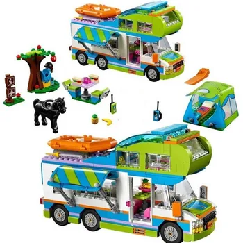 

New Friends Series Mia's Camper Van Building Blocks Bricks Toys Children Birthday Gift Compatible With Lepining Friendse 41339