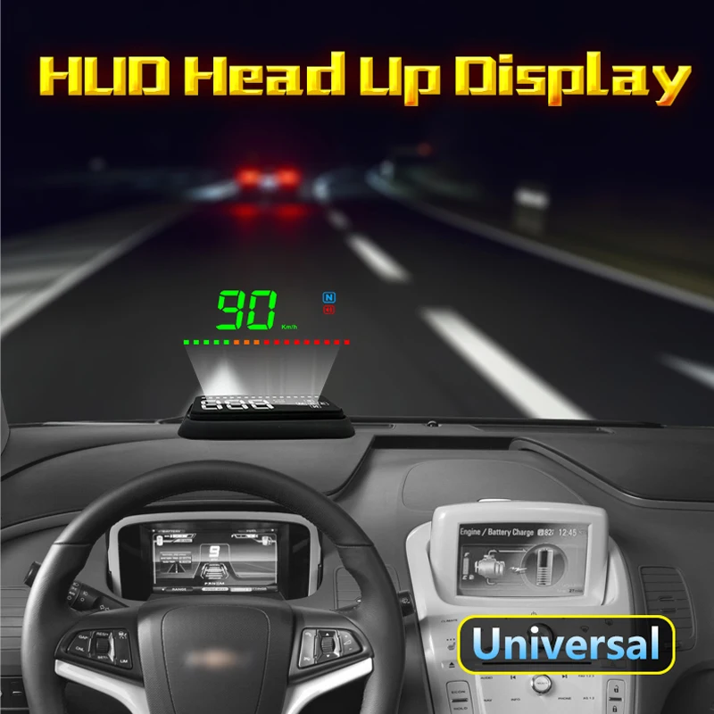 HUD 3.5 ġ GPS ڵ   ÷ ӵ ˶ ħ    ӵ, HUD via GPS  ڵ HUD ÷