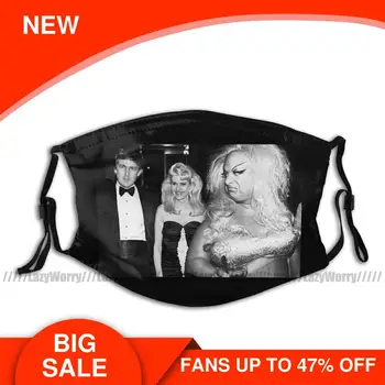 

Donald Trump Mouth Face Mask Divine Meets Trump Facial Mask with 2 Filters Lovely Fashion Adult Mask