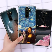 Caso impresso dor redmi nota 9s 8t 9 pro 8 7 queda proteção colorido caso elegante para redmi 9 9a 9c 7 7a tpu macio capa