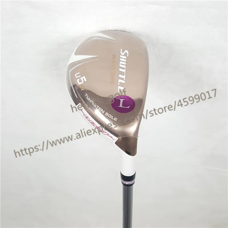 Новые женские клюшки для гольфа Maruman SHUTTLE driver + Фервей древесина + Hybrid + iron + клюшка + сумка для гольфа Полный комплект клюшек графит