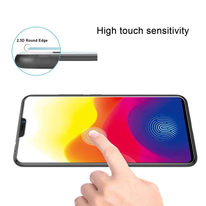 1 шт./2 шт. Защитная пленка для экрана Vivo Y31 Y33 Y35 Y51 Y55 2.5D Закаленное стекло X23