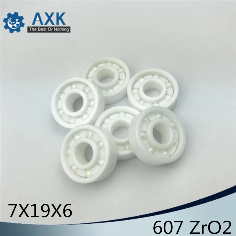 607 Full Ceramic Bearing ( 1 PC ) 7*19*6 mm ZrO2 Material 607CE All Zirconia Ceramic Ball Bearings
