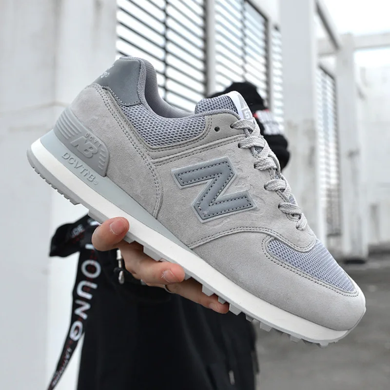 

wave authentic new balance wei DCVT NB 574 jogging retro men's shoes sports shoes for men and women lovers with gray