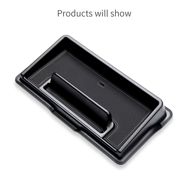 Для Suzuki Jimny интерьерный держатель для телефона Jimny Многофункциональная подставка для телефона консоль держатель приборной панели для хранения - Цвет: Black