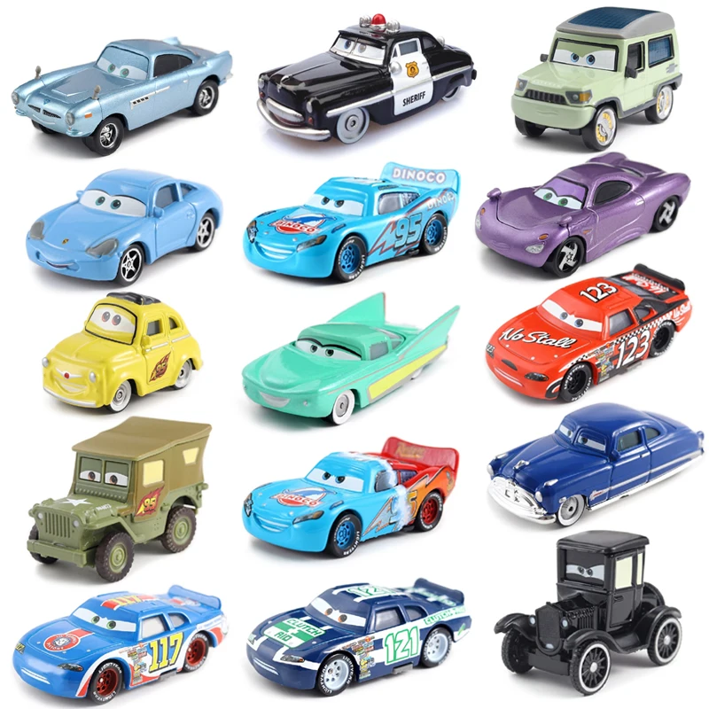 Disney Cars Lightning McQueen модель игрушек Pixar машина 3 2 машинки Игрушка 1:55 литой