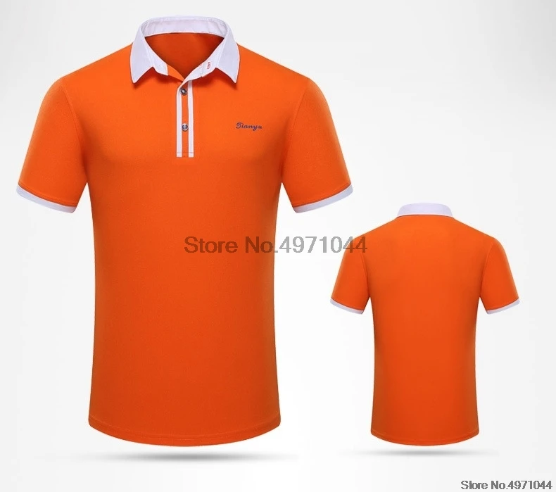Рубашки для гольфа для мужчин спортивные с коротким рукавом для гольфа с отложным воротником Спортивная толстовка с воротником-стойкой Мужские дышащие быстросохнущие топы для фитнеса 5 цветов D0659