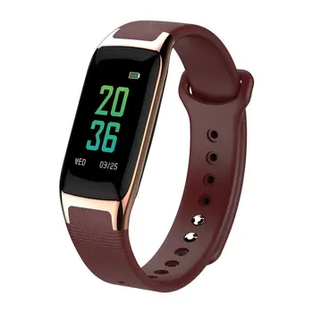 

B20 0.96 Inch IPS Color Screen Man Woman Smart Watch Bracelet Heart Rate Monitor Anti-Lost WristWatch