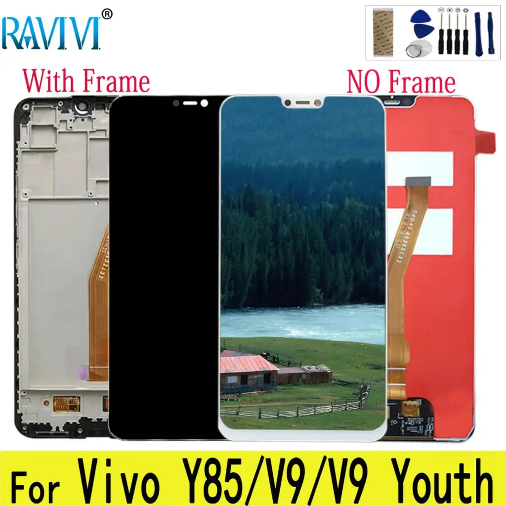 6," V9 lcd для BBK VIVO Y85 lcd дисплей кодирующий преобразователь сенсорного экрана в сборе Замена для VIVO V9 Youth