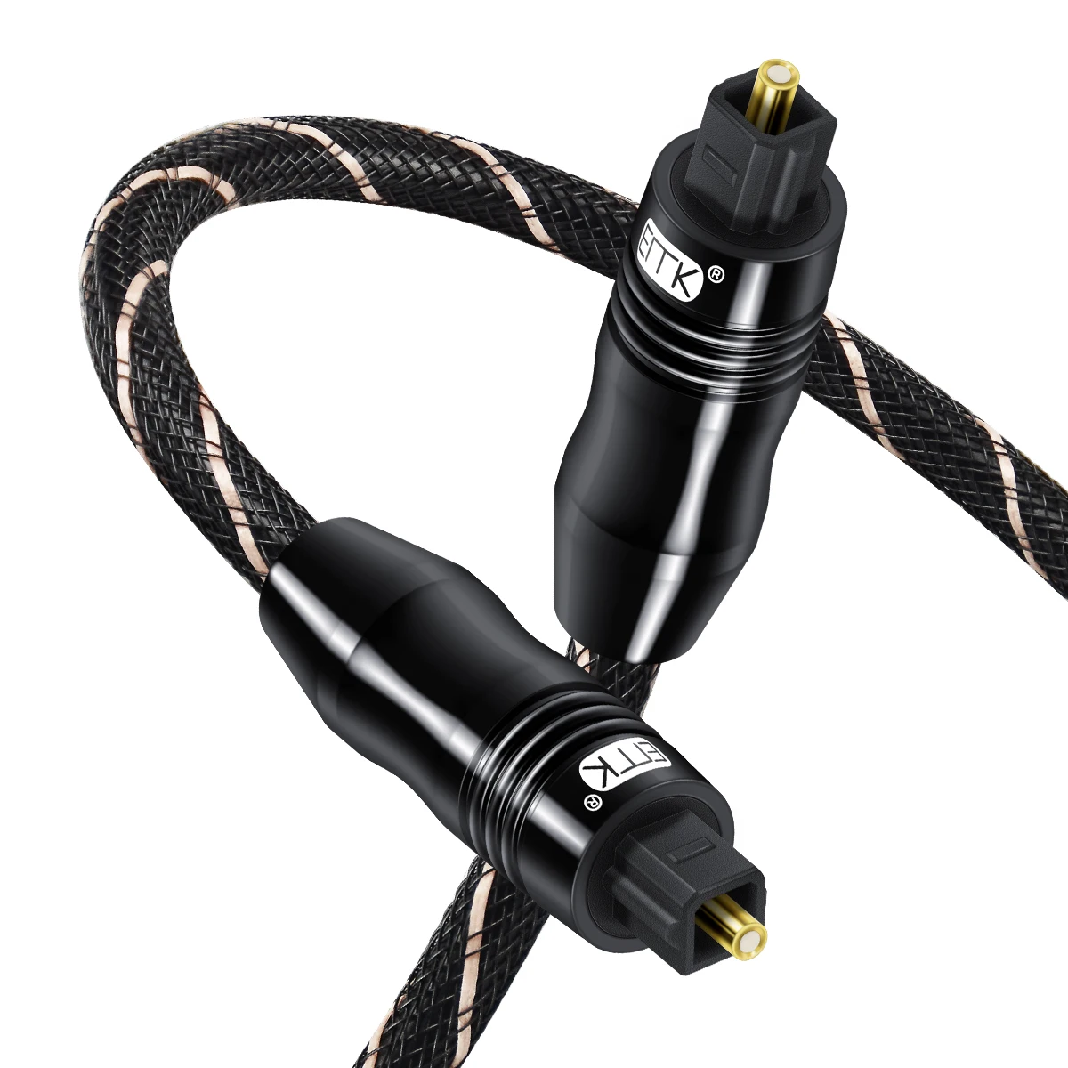 Emk Optical Audio Cable Toslink Fiber Cable 1m 2m 3m 5m Spdif Optical