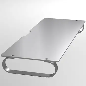 

EastVita Aluminum Alloy Display Monitor Bracket Stand Increase Storage Space Laptop Desktop Computer Base laptop bracket r60