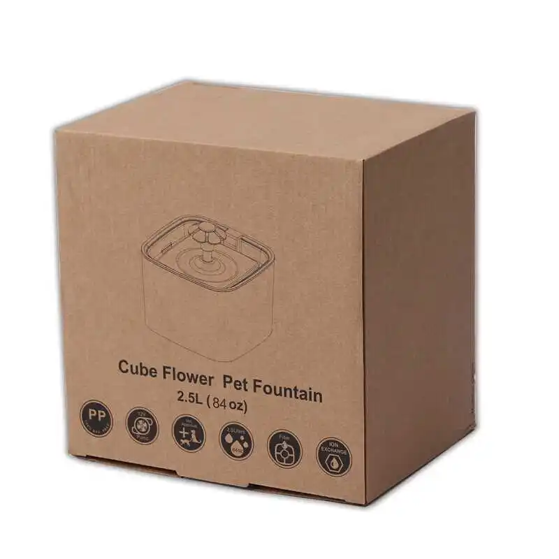 Электрический автоматический фонтан воды для кошек квадратная Питьевая чаша немой с фильтрами для домашних собак кошка дозатор напитков продукты