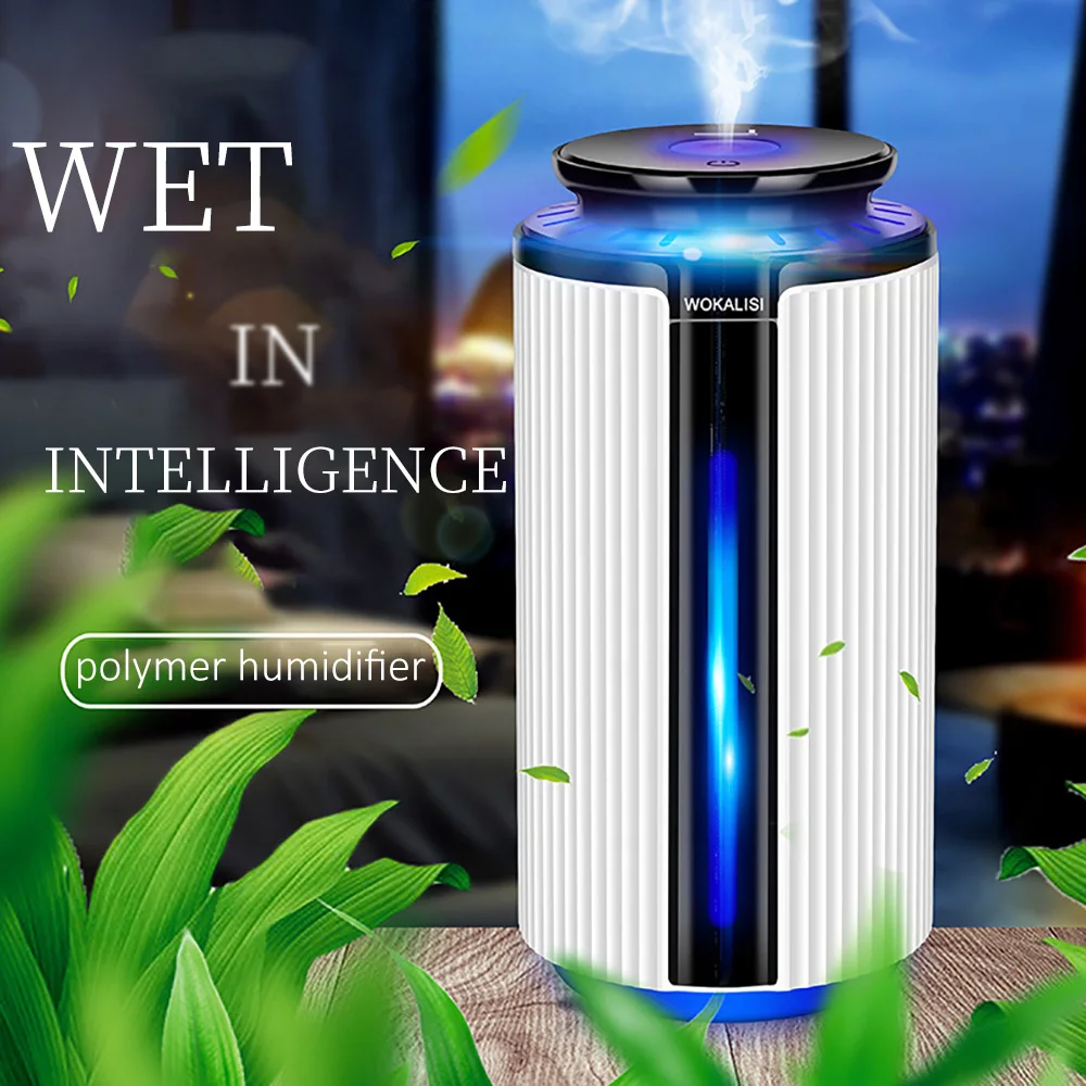 

New 900ML Air Humidifier Ultrasonic USB Diffuser Aroma Essential Oil 7 Color LED Night light Cool Mist Purifier Humidificador