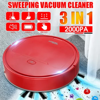

3 in 1 USB Charging Intelligent Robot Vacuum Cleaner Sweeping/moping/dusting Vaccum Cleaner Robots Household Cleaning Machine