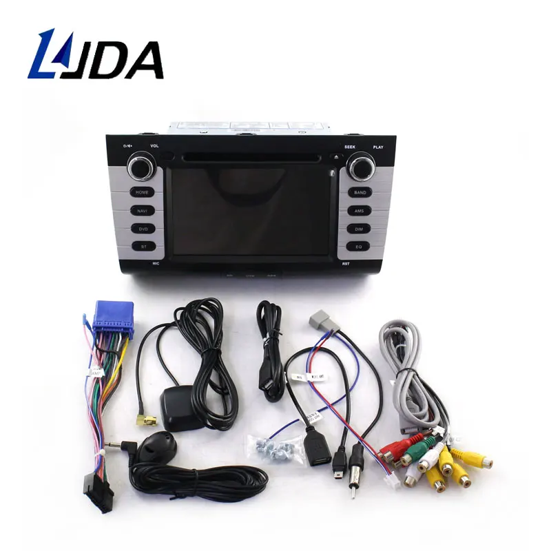 Clearance LJDA Android 9.1 Car DVD Player For Suzuki swift 2004-2010 Car Multimedia Player Stereo GPS Navigation IPS Audio 2 Din Car Radio 4