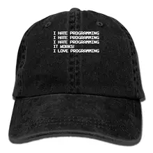 Я знаю, что я потрясающая Классическая вымытая хлопковая бейсболка хип-хоп Регулируемая шляпа для папы