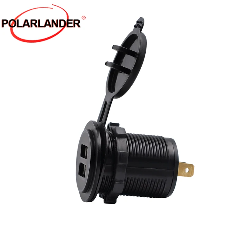 ABS анти-огнестойкий для автомобиля мотоцикла ATV RV SUV лодки Yacht переключатель USB измеряемое напряжение: 6-38 в измеритель напряжения