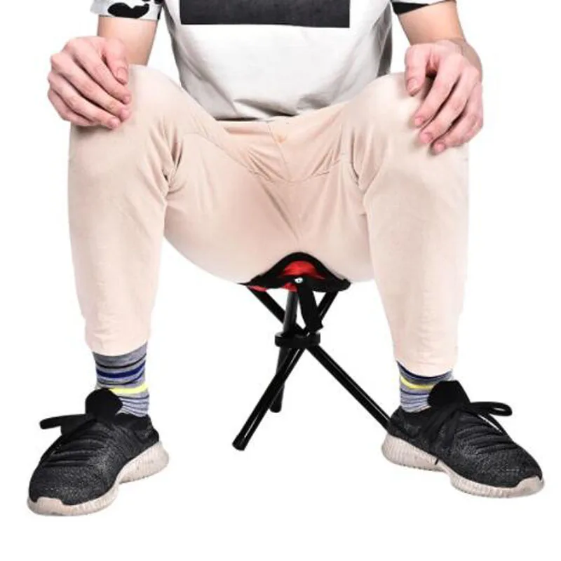 Chair Portable Lightweight Folding Camping Hiking Foldable Stool Tripod Chair Seat For Fishing Festival Picnic BBQ Beach New portable camping chair